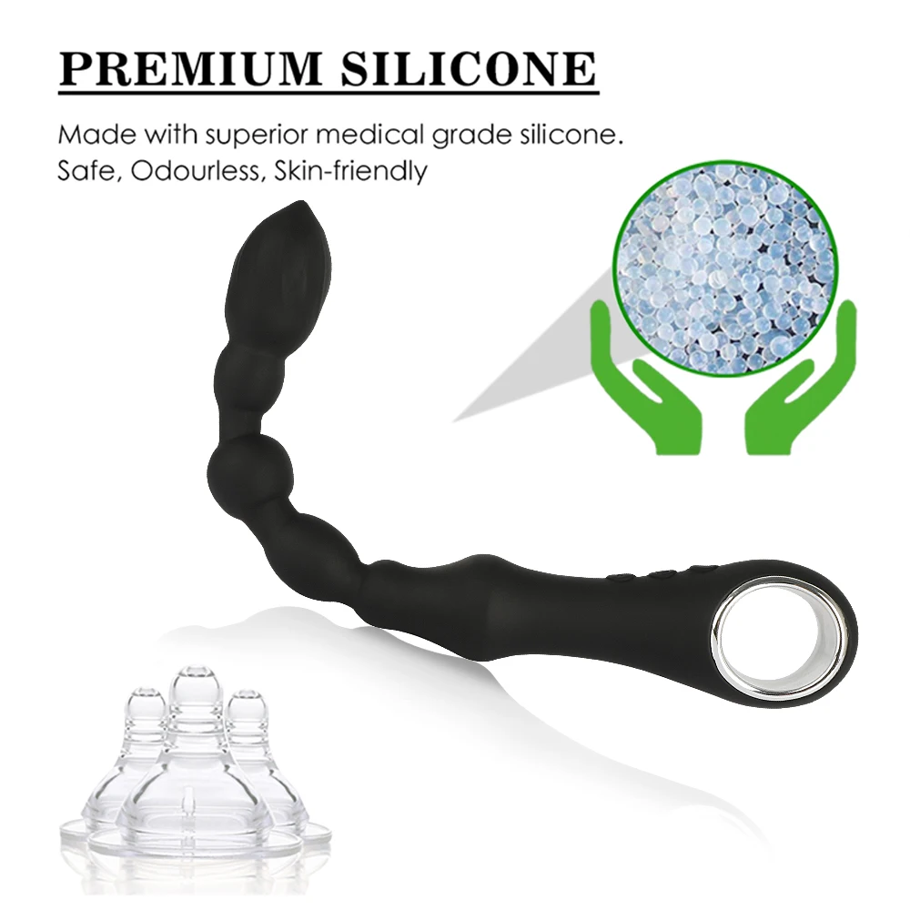 Секс Анальные игрушки анальные бусины вибратор нагревающийся анальный