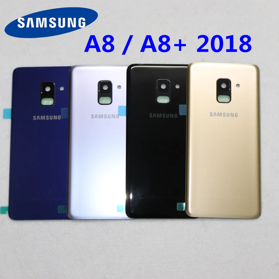 

Крышка аккумулятора SAMSUNG Galaxy A8, A530, A530F, A8 Plus, A730 задняя стеклянная.