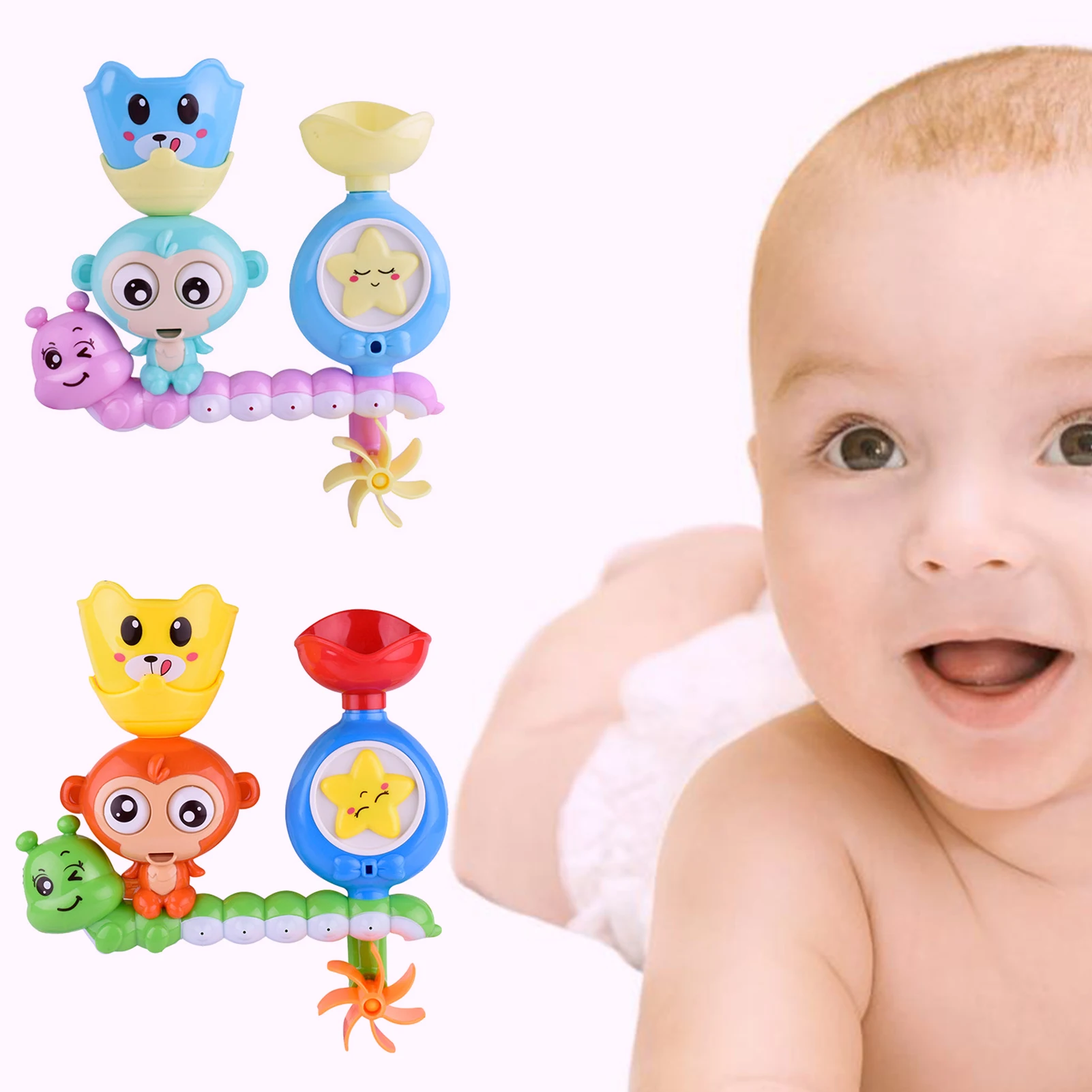 

Children Bath Toy Educational Safe Baby Shower Toy Summer Bathroom Bath Shower