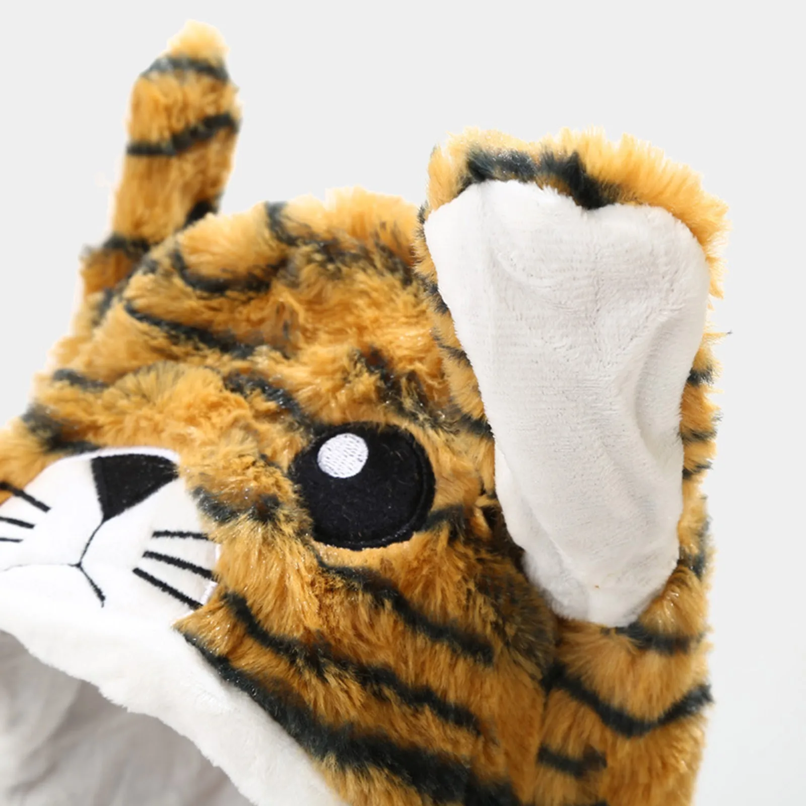 Удобные шапки унисекс модного дизайна семейные зимние теплые плюшевые в форме