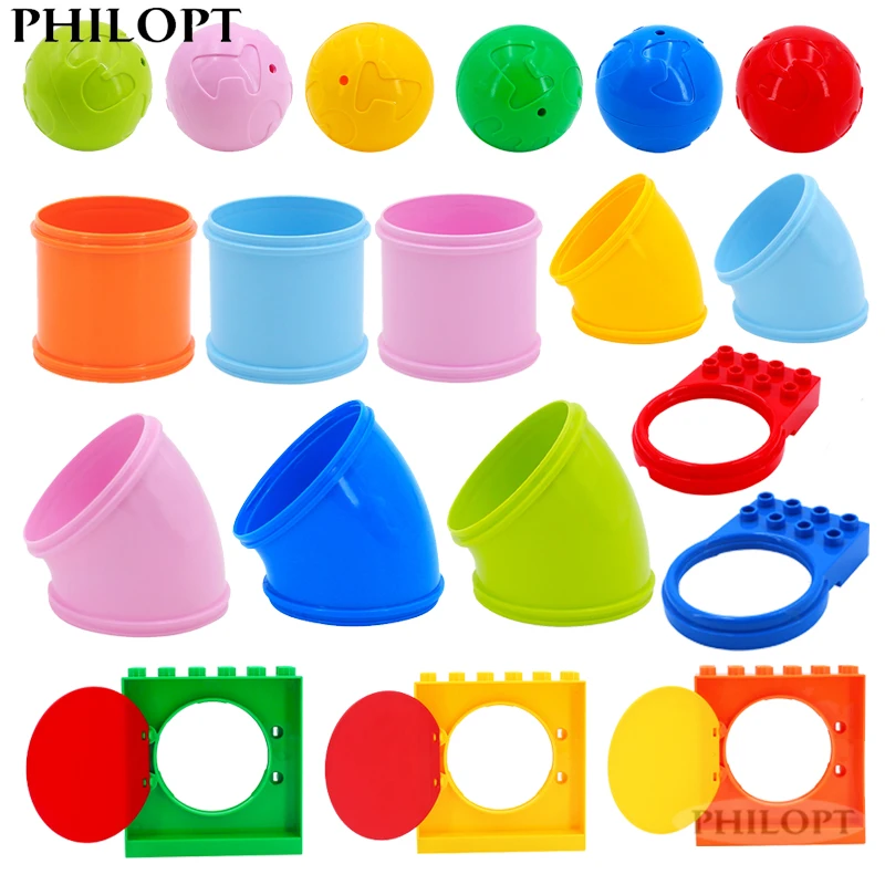 Большие строительные блоки трубопровод игровая площадка вращающиеся детали