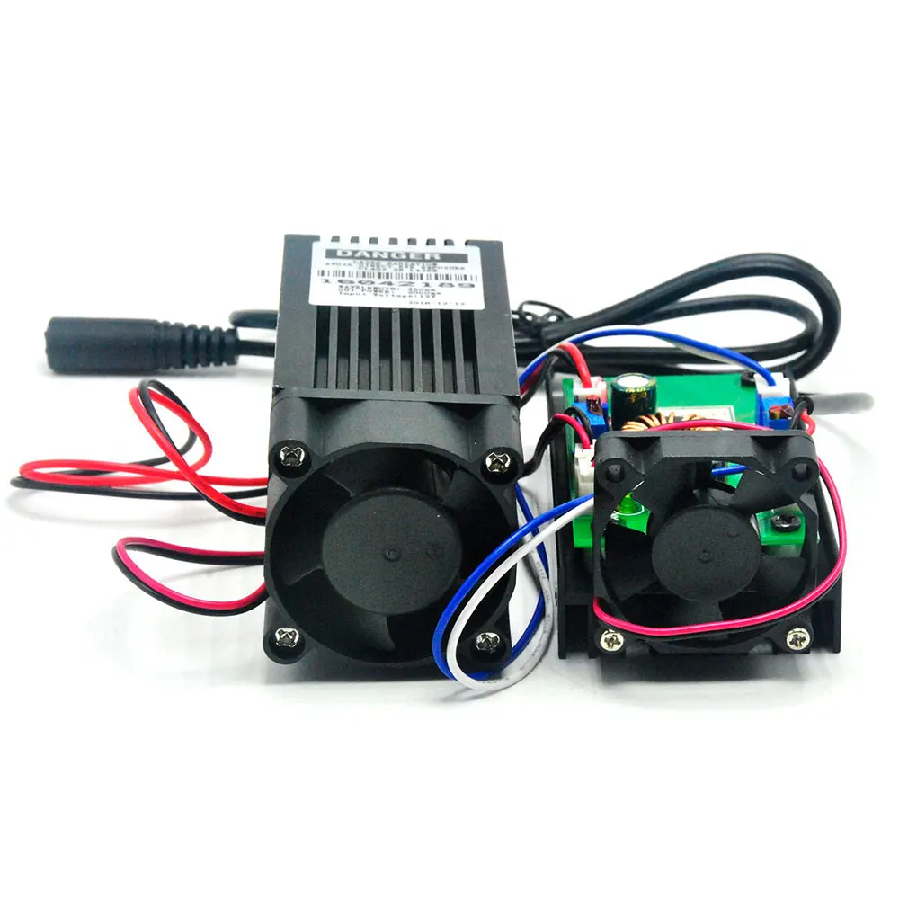 Фокусируемый мощный 445 нм 450 2000/4000 МВт синий гравировальный лазерный точечный