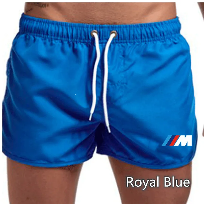 

2021 New Summer striped men's sports running shorts running fitness racing shorts football training track and field shorts