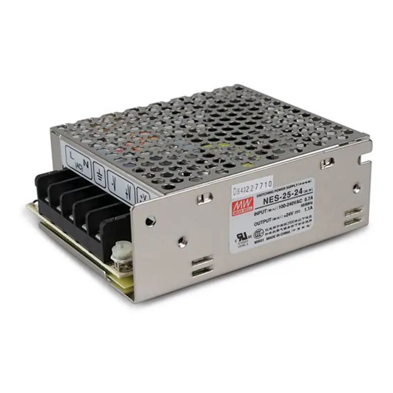 MEAN WELL NES импульсный источник питания AC DC SMPS 220V 5V 12V 24V 48V блок трансформатор