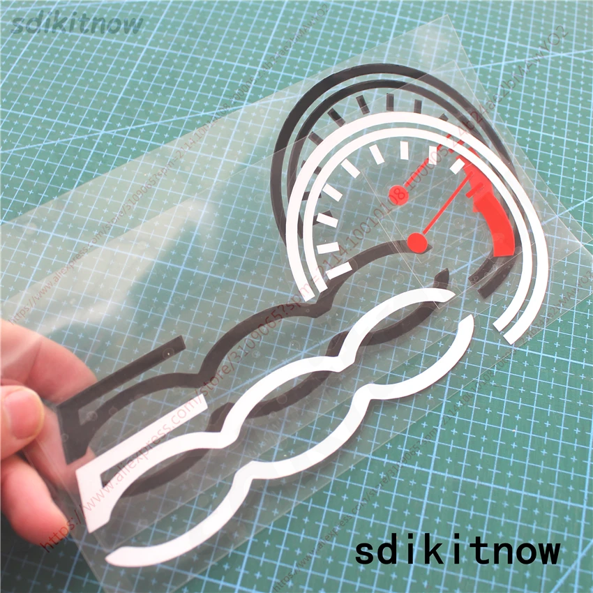 Новинка 2021 наклейка на автомобильный приборную панель скорость стильный