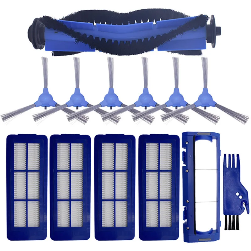 

13Pcs Roller Brush Cover+Side Brush+HEPA+Primary Filter Wheel for Eufy Robovac 11S 15C 30C Max Appliance Parts