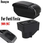 Для Ford Fiesta 2009-2017 подлокотник коробка 9 USB Русская модель автомобиля