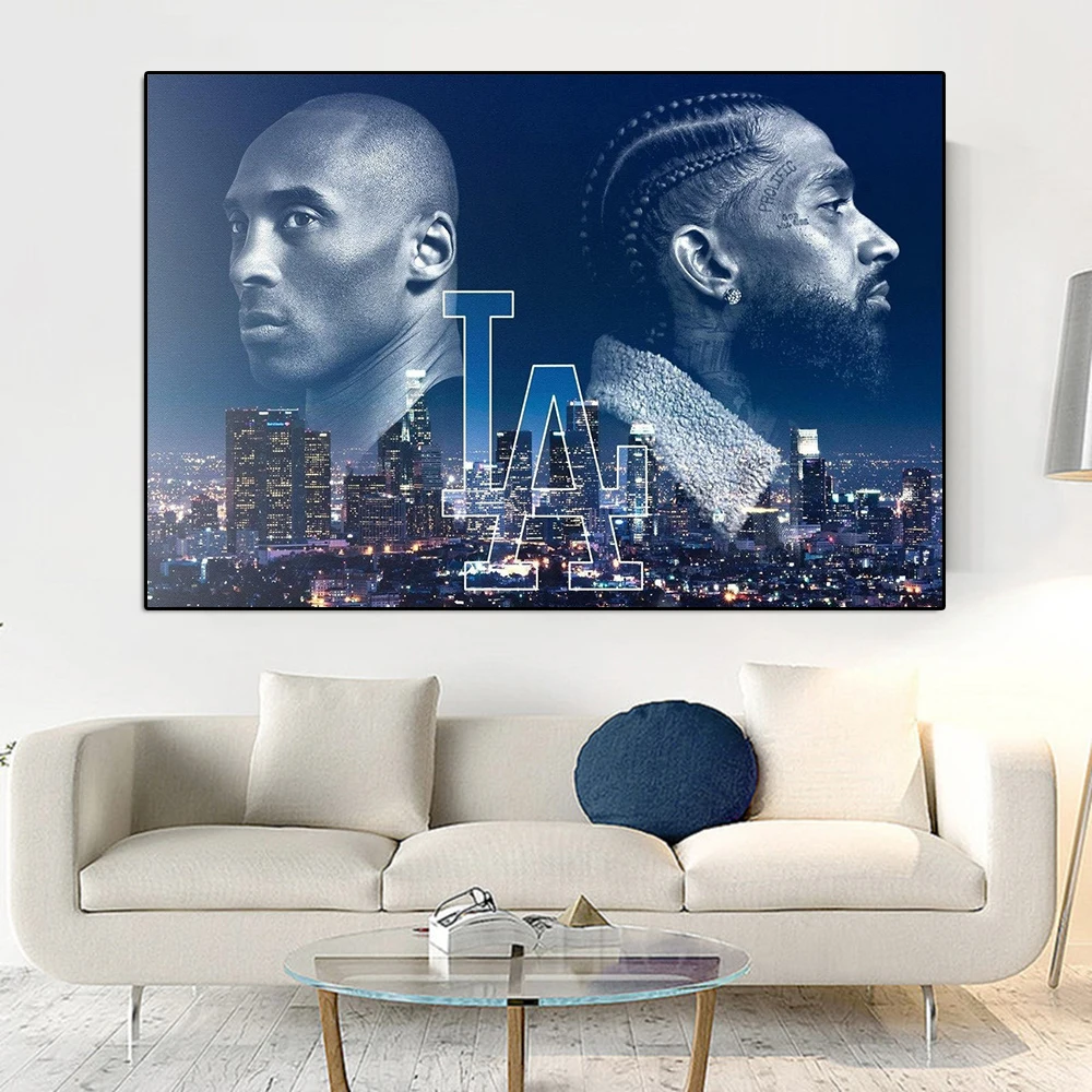 

Trendy Basketball Inspirational Poster And Print Super Sport Star Abstract Canvas Painting Wall Art Picture Room Home Decoration