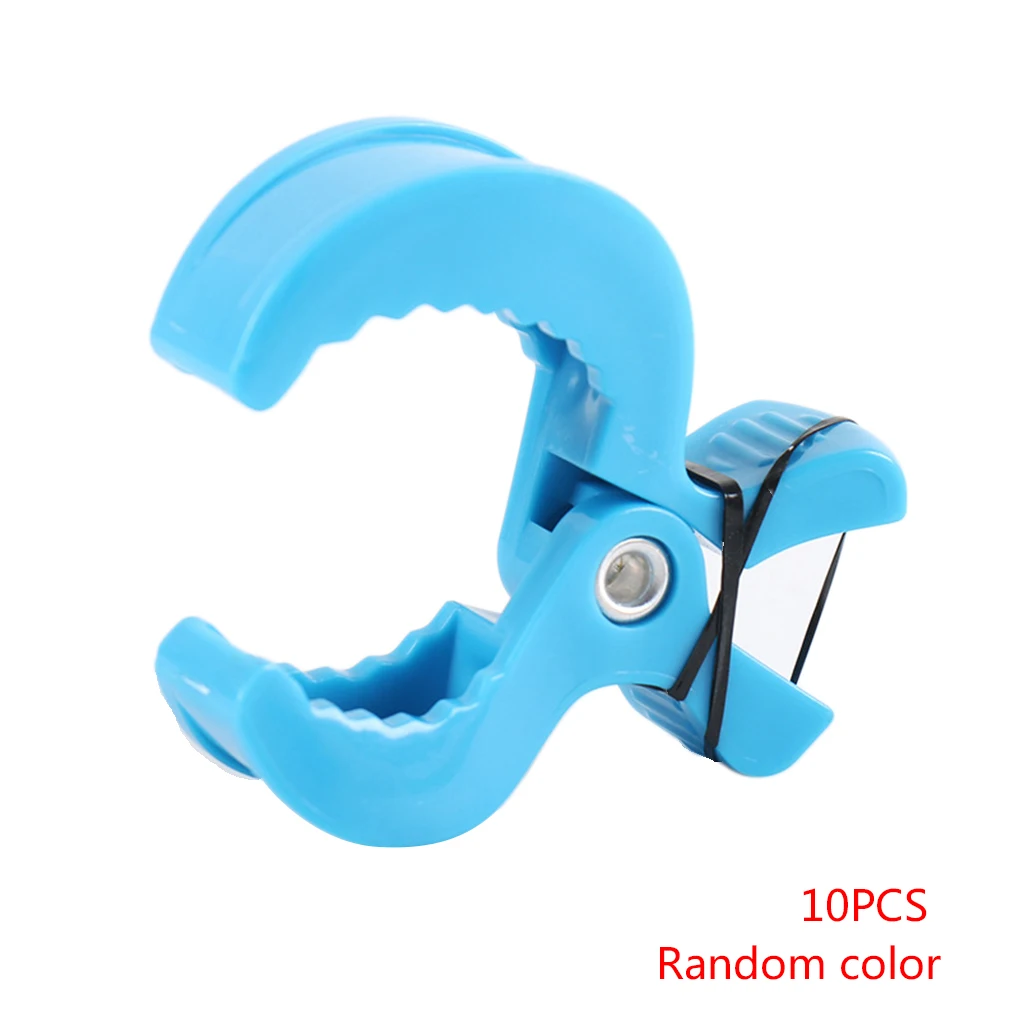 

New Portable 10pcs/set Color Random Baby Clothes Clips Bed Sheet Blanket Plastic Fixed Clamps Home Supplies