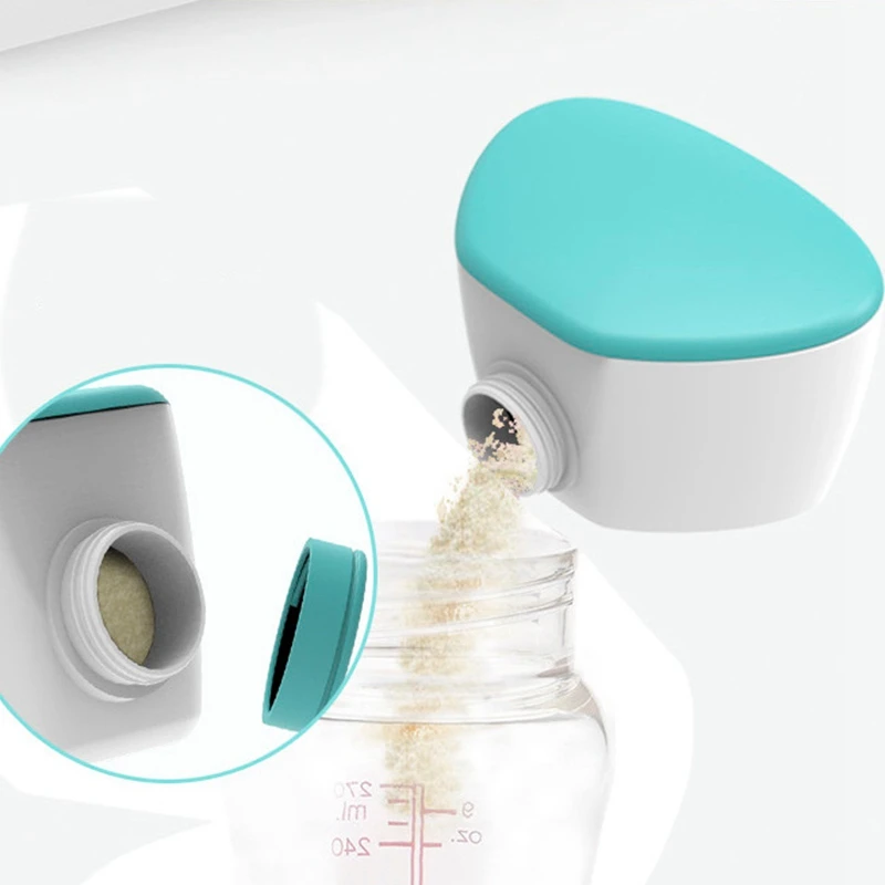 Детское молоко порошок диспенсер Портативный ПП Контейнер для детей с четырьмя