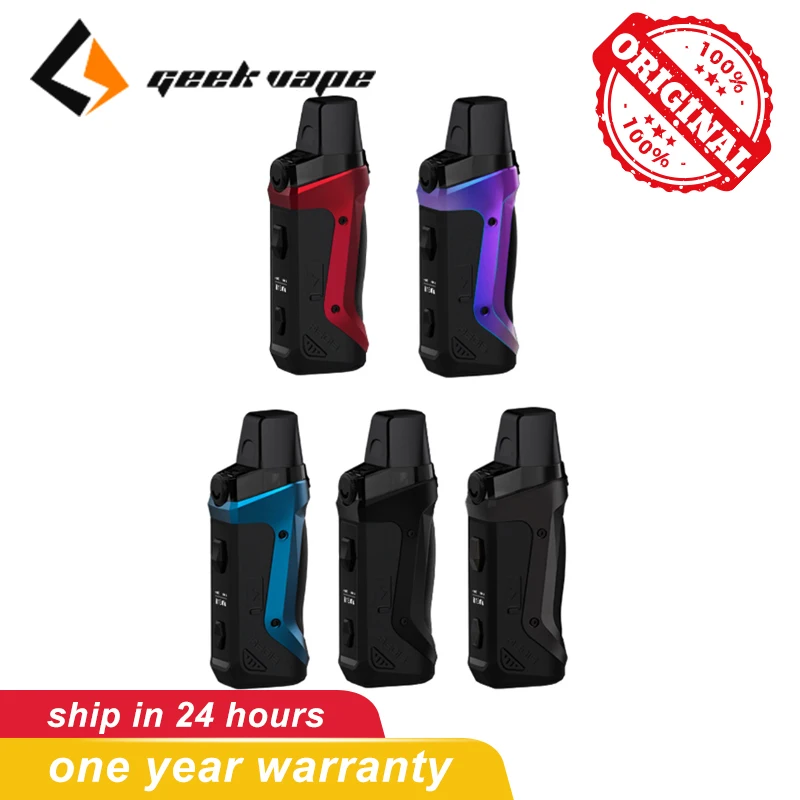 Оригинальный комплект Geekvape Aegis Boost Vape Pod Mod 3 7 мл атомайзер MTL DTL Емкость бака 1500 мАч