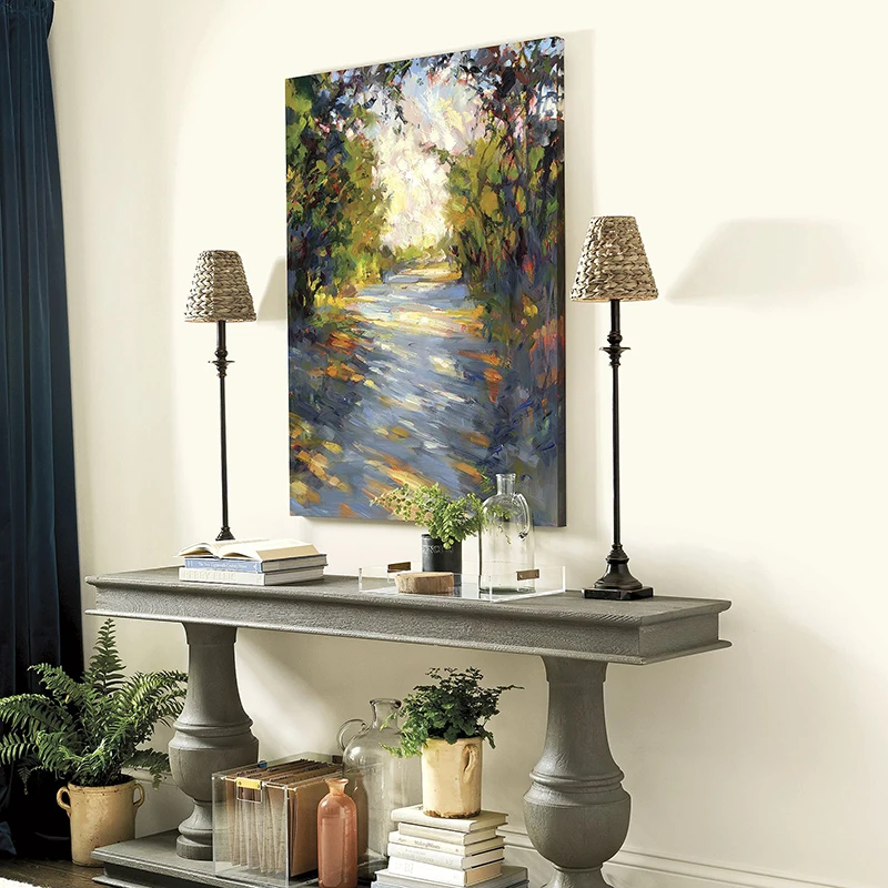 

wall art canvas Handmade abstract canvas painting Gold Blue White gorgeous abstract Painting home Living Room Decor Artworks