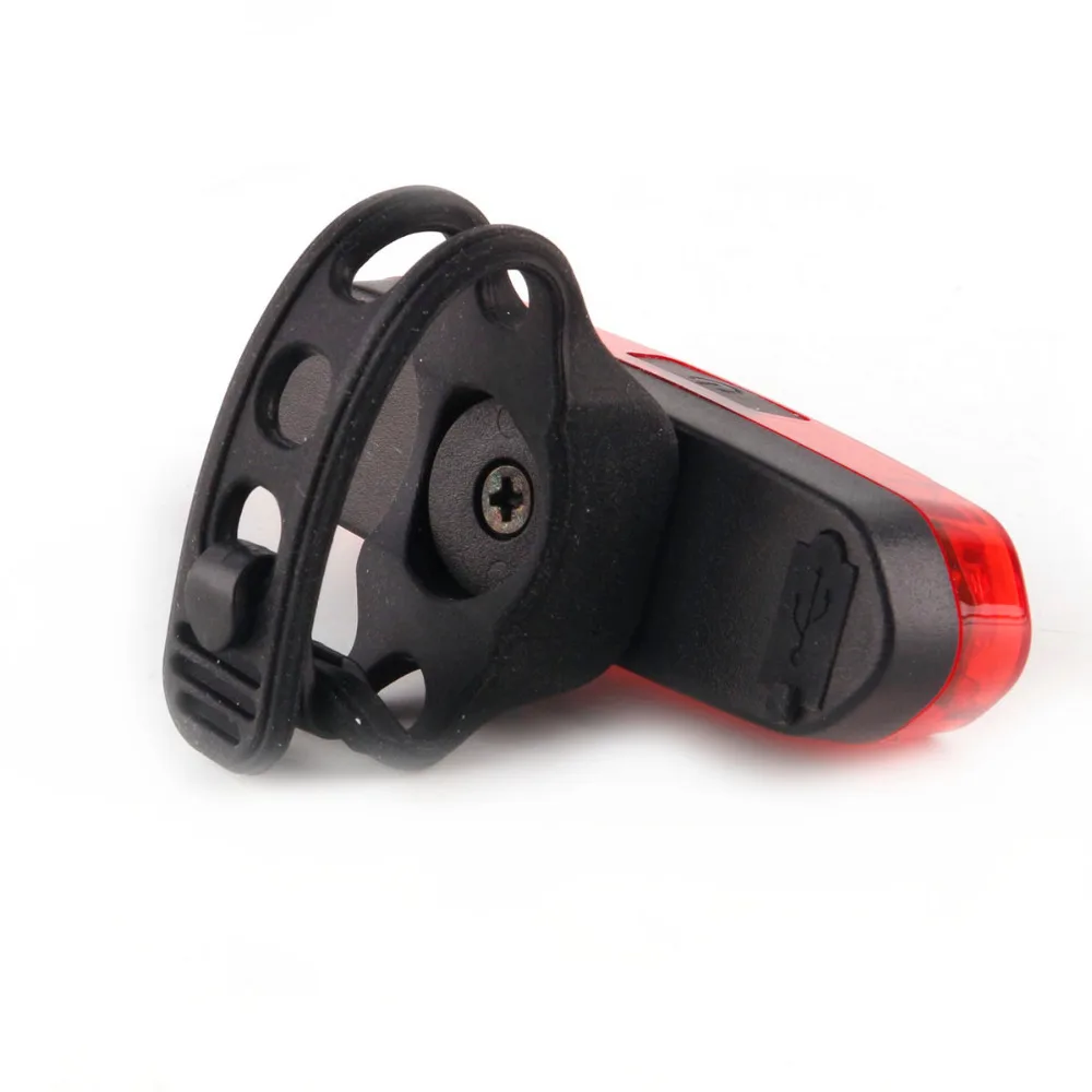 USB Перезаряжаемый велосипедный фонарь led задний красный белый седло горный