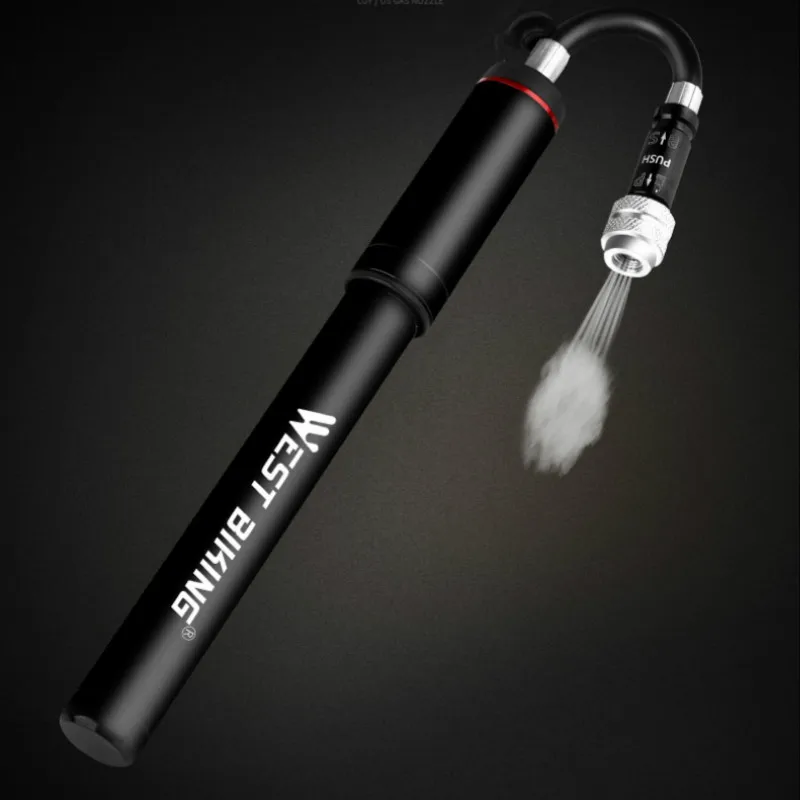 Насос для шин из алюминиевого сплава портативный высокоточный воздушный