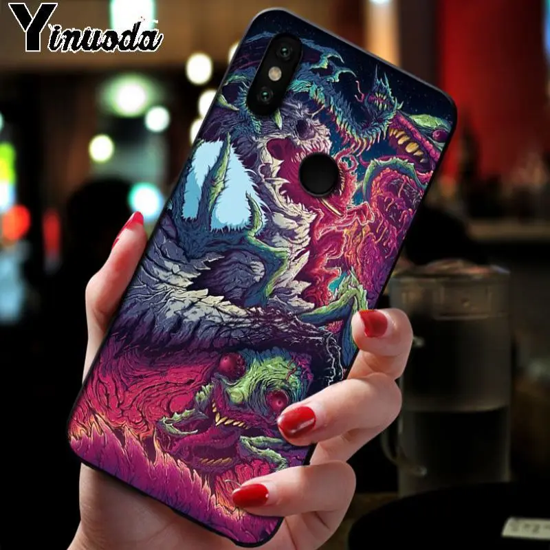 14 Yinuoda Hyper Beast Cs go аксессуары для телефонов Чехол для xiaomi redmi 7 5plus 6pro 6a note8 go note5 note7 note8pro mi8se 9se чехол - Цвет: 14