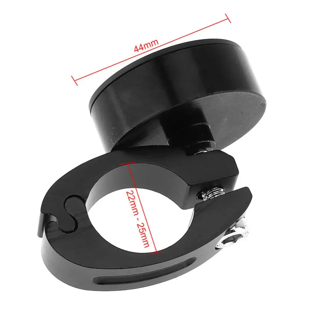 

Universal Waterproof Chrome Motorcycle Bike Handlebar Mount Quartz Clock Watch Aluminum Luminous Clock Black Accessories