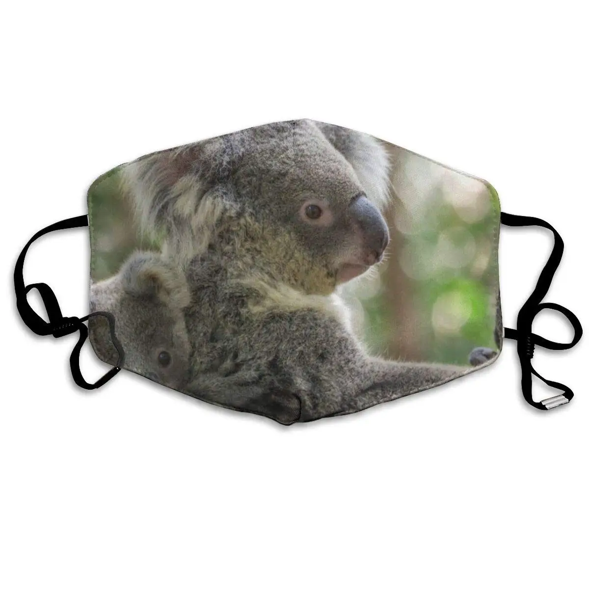 

Пылезащитная моющаяся многоразовая маска коала с ее малышом Защитная теплая Ветрозащитная маска
