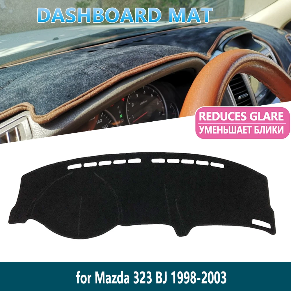 Нескользящий коврик BJ для Mazda Family 323 1998 ~ 2003 приборной панели Накладка крышки Ford