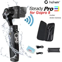 hohem isteady pro 3 3 axis handheld gimbal stabilizer for action cameras gopro hero dji osmo action insta360 one r sony rx0 yi