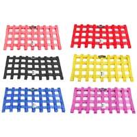 60x60cm nylon racing car window net universal racing safety protection net auto modification accessories car styling