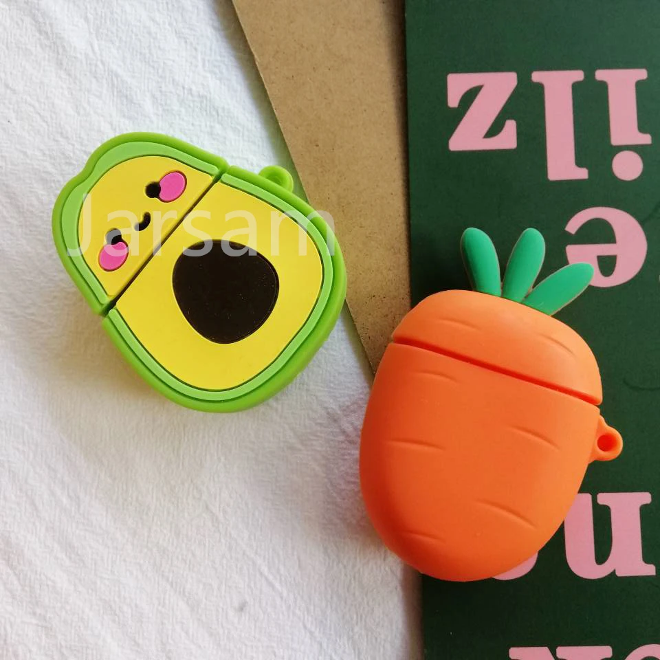 

Cartoon Cute box Wireless Headset case for Airpods 1 2 Earphone soft Silicone Cover For Airpods Protective Cases