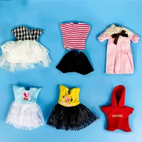 bjd dolls accessories fit for 16cm doll baby clothes girl boy dress up casual sports sweater princess dress toys play house 112