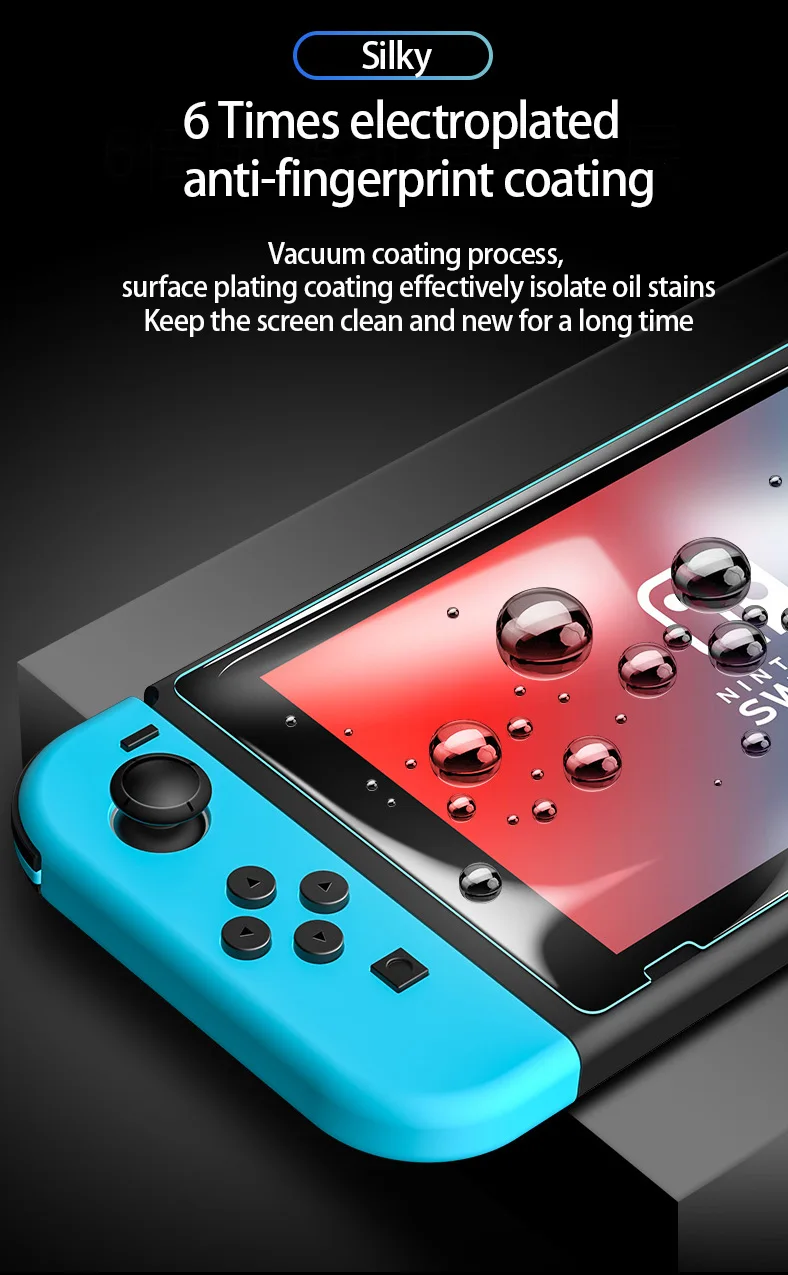 Для экрана nintendo Switch стеклянная пленка для защиты от царапин NS HD пленка NX стеклянная пленка