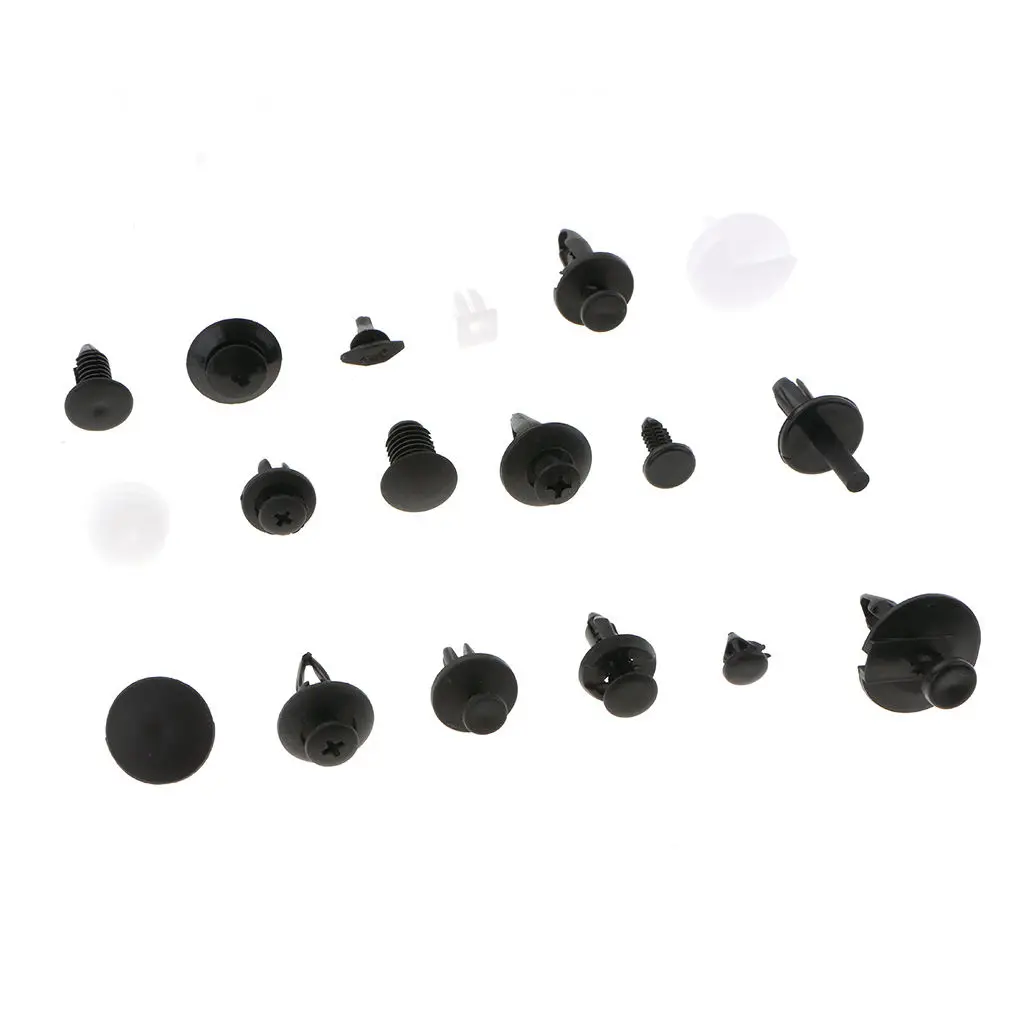 

415 Pieces 18 Sizes Car Push Pin Rivet Retainer Clips for Ford