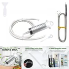 Набор для очистки канализационной трубы холодильника, длинная гибкая щетка для чистки отверстий в холодильнике, бытовой очиститель трубок