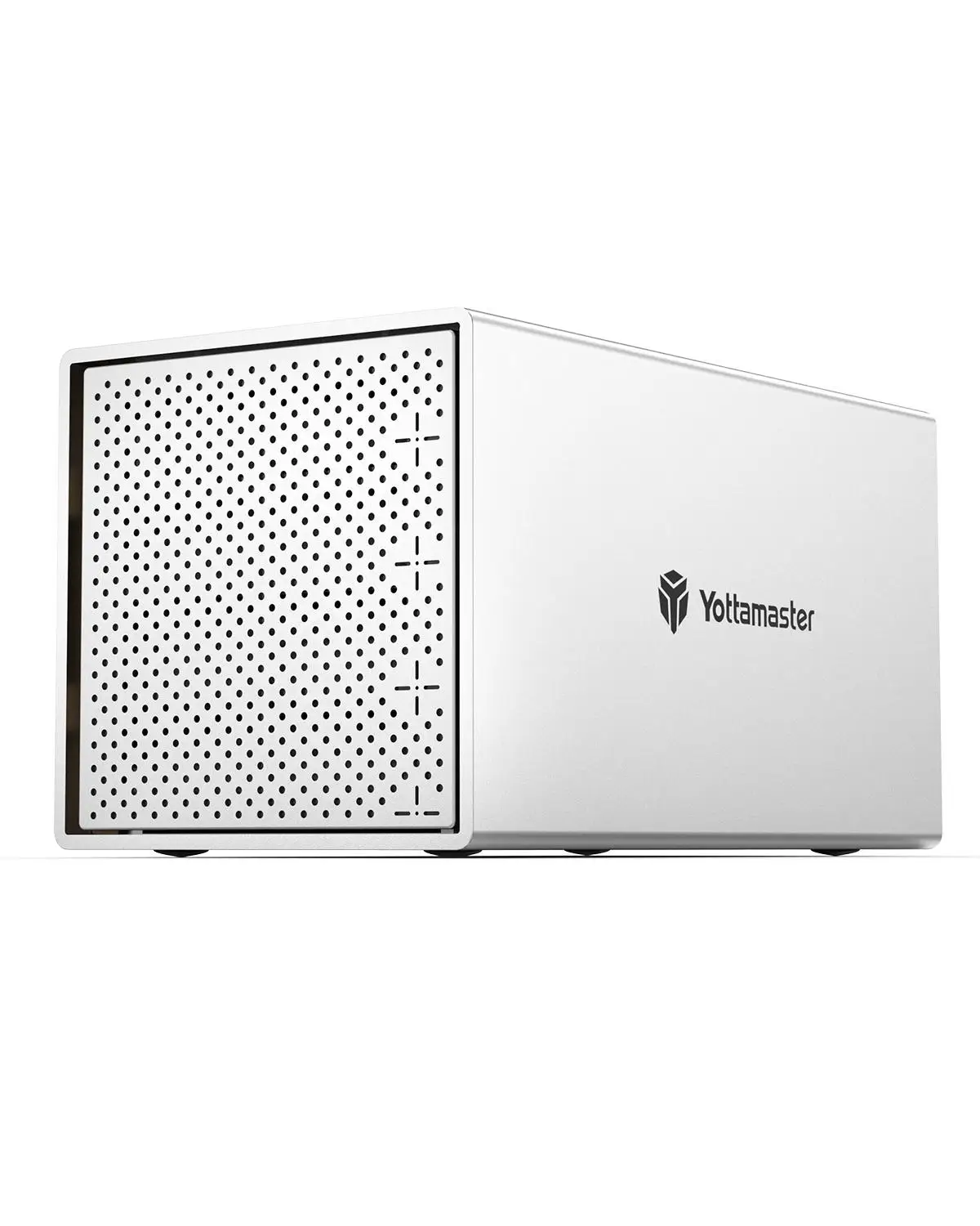 

Корпус для внешнего жесткого диска Yottamaster PS400U3 алюминиевый, 4 отсека, 2,5 дюйма/3,5 дюйма, USB, поддержка 4x16 Тб, для личных накопителей