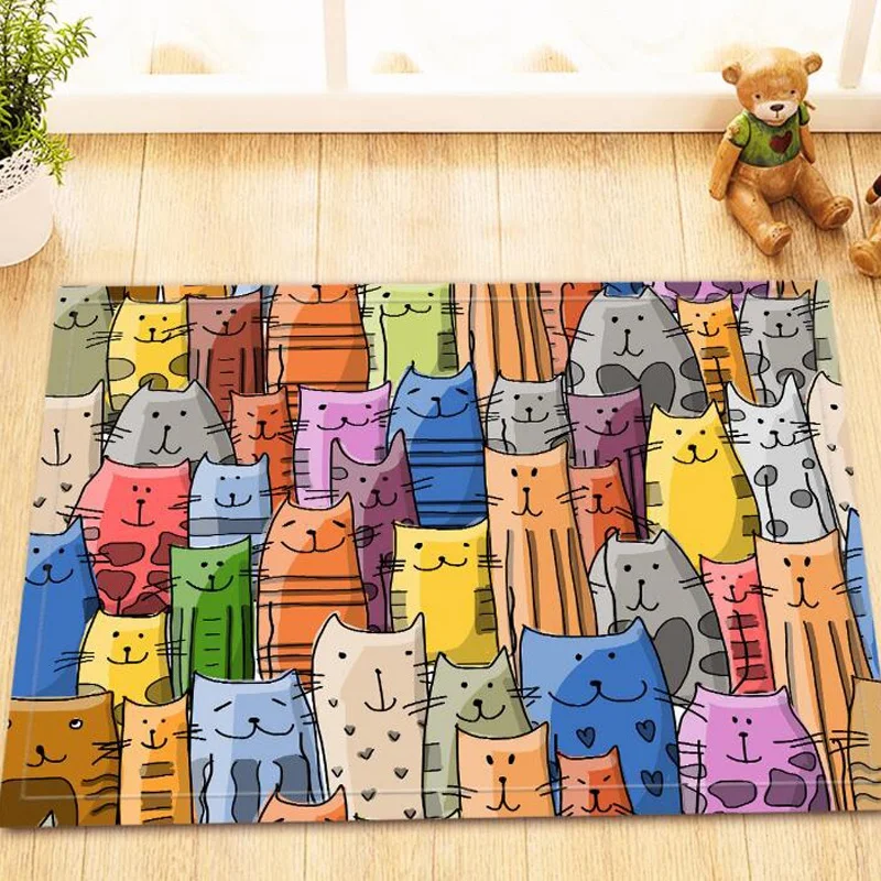 Водонепроницаемая занавеска для ванной 3D душа из полиэстера с принтом