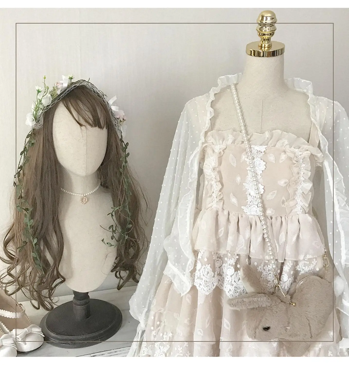 Рубашка в викторианском стиле свободная Готическая рубашка Лолиты топ свежий