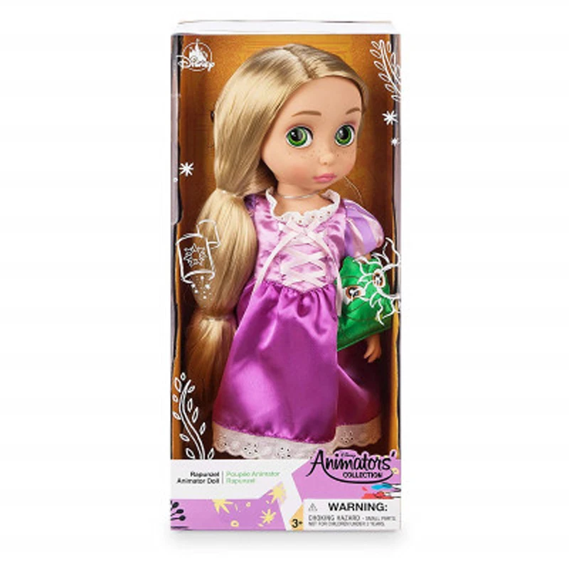 Disney Toys Детские Мультяшные игрушки около 30 см кукла Принцессы Диснея Рапунцель