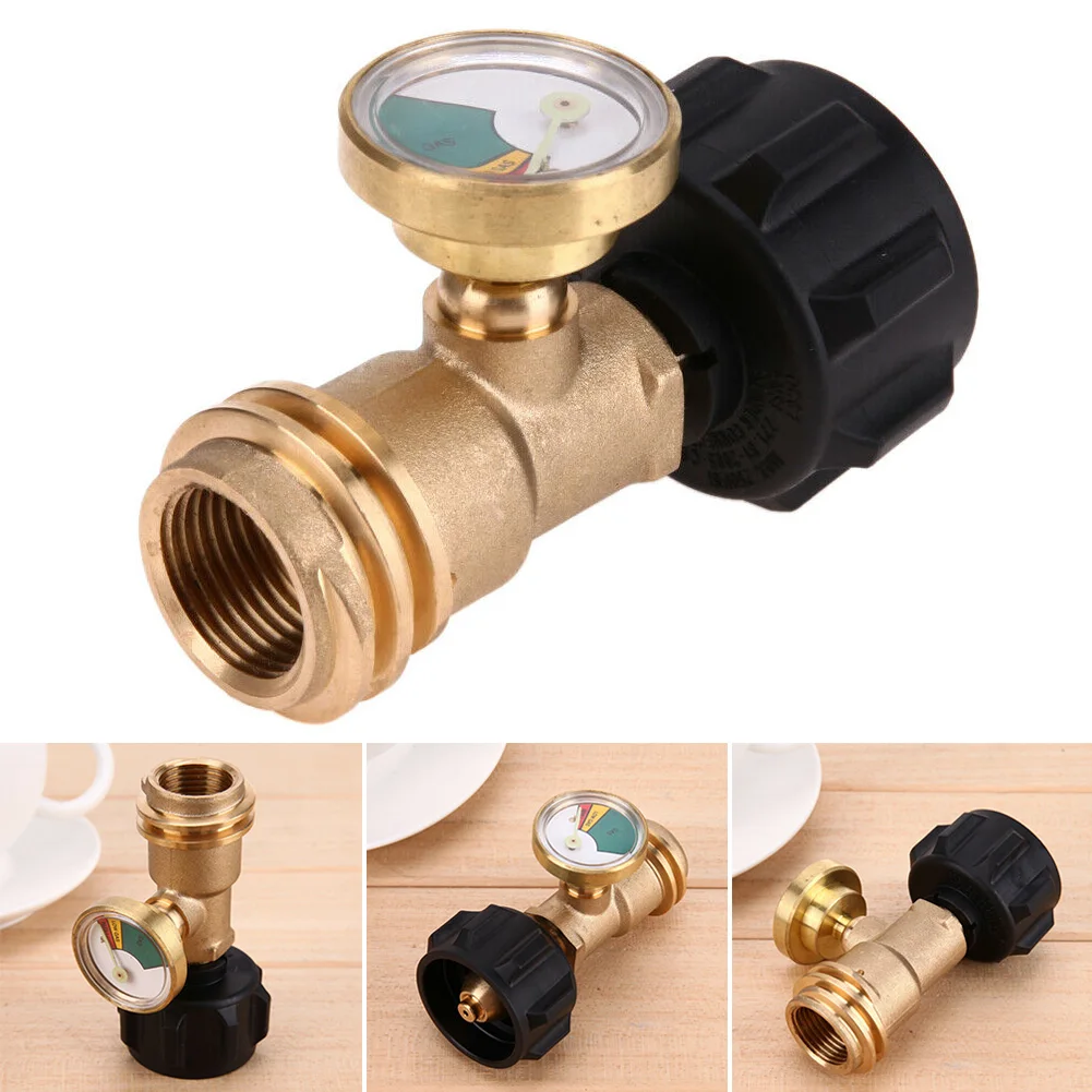 Горячий пропановый бак газовый гриль измеритель давления для барбекю индикатор