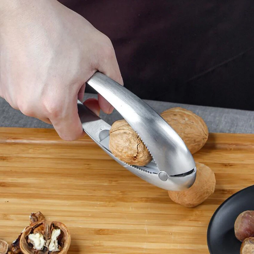 Нож с зажимом для каштанов очистки фруктов и овощей орехокол щипцы грецких