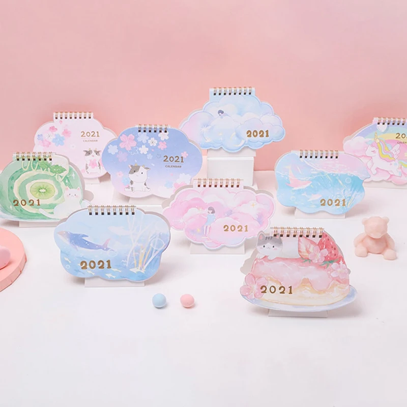 

Animal Shape Cartoon Calendar Cuteanimal Mini Desk Calendar 9 Styles Small Fresh Desk Calendar Table Calendar 2020 Calendar