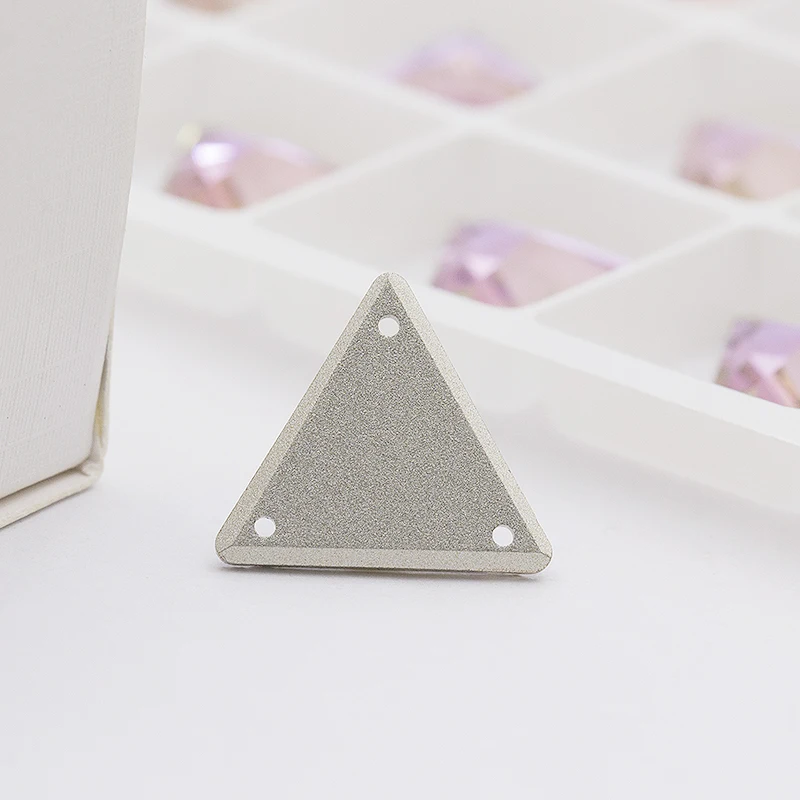 Красочные градиентные рампы Хрустальные Стразы серебряное покрытие пришить для