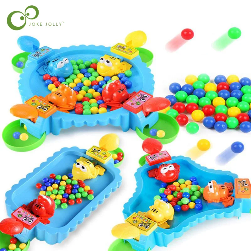 Забавные игрушки голодная лягушка еда бобы игры семья вечерние родитель ребенок