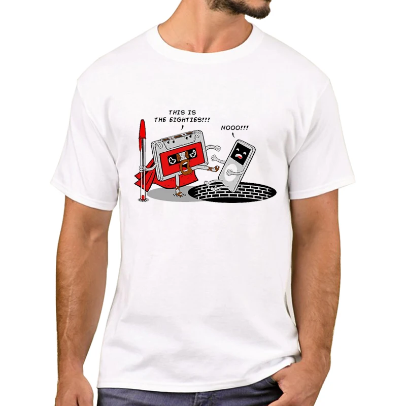 TEEHUB Lustige Gamer Gedruckt Männer T-Shirt Hipster Level Up T Shirts Kurzarm T-shirts Cool T – Detail 5