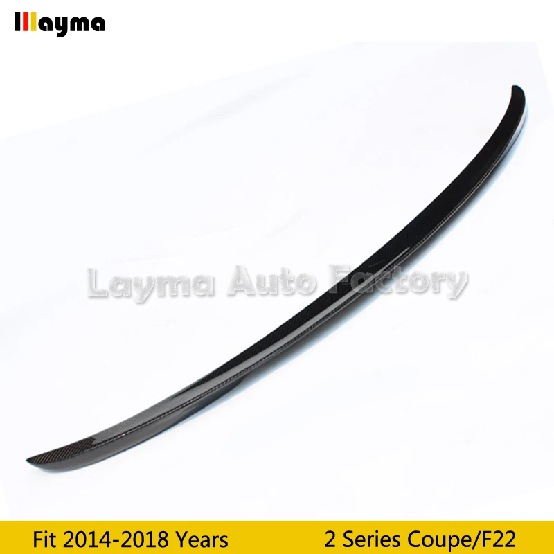 Стильный спойлер для заднего багажника из углеродного волокна BMW 2 серии Купе F22