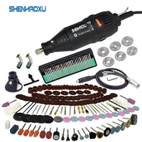 110v230v home diy mini electric drill engraver grinder dremel rotary tool with 192pcs accessories drilling machine power tool