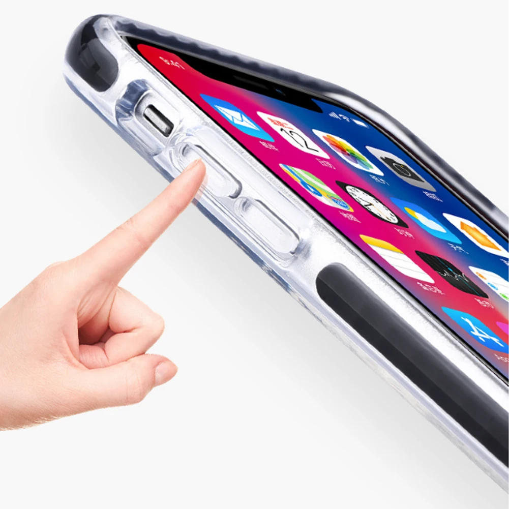Прозрачный чехол с 3D алмазным узором для iPhone XS MAX XR X 8 7 Plus Прозрачная мягкая задняя