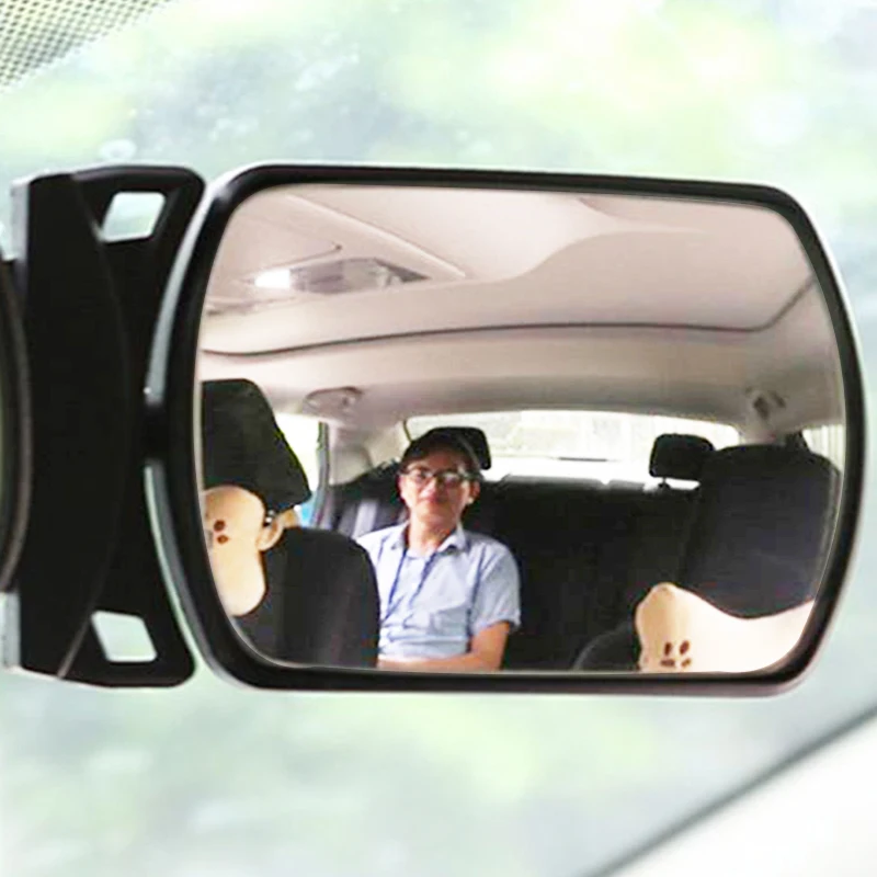 Автомобильное зеркало заднего вида безопасное Выпуклое мини для детей