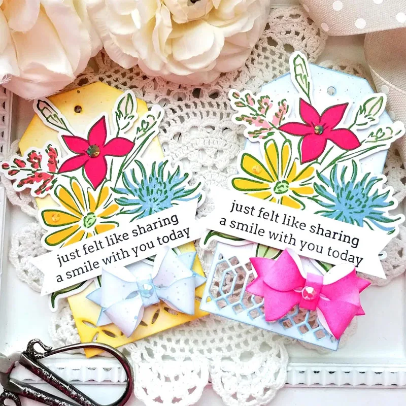 Художественные банты набор для высечки металлические трафареты DIY скрапбукинга