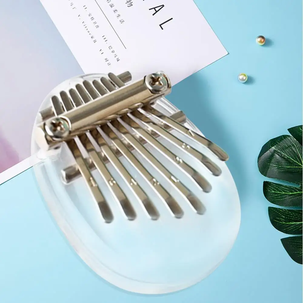 

Durable Metal Shrapnel Kalimba Shrapnel Manganese Steel Nickel Plating Love Music Plucked Stringed Instrument
