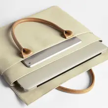 Fashionable and simple notebook laptop bag 14 inch female for Apple Lenovo Xiaoxin 13.3 for Huawei 15.6 Briefcase