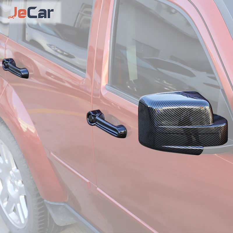 Чехлы на зеркала заднего вида из АБС-пластика для Jeep Liberty хромированные