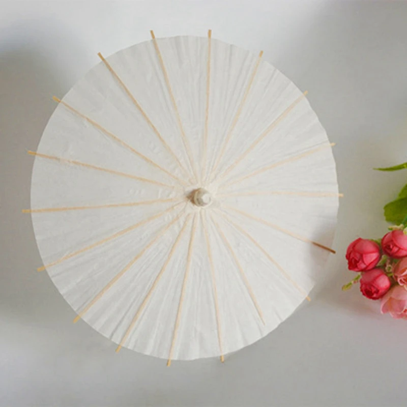 Новейший зонт-зонтик из белой бумаги китайский зонт японской свадебное