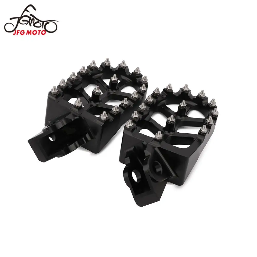 For KAWASAKI KX65 KX80 KX85 KX100 KX 65 80 85 100 For Suzuki RM65 RM100 RM 65 100 Motorcycle CNC Footrest Footpeg Foot Pegs