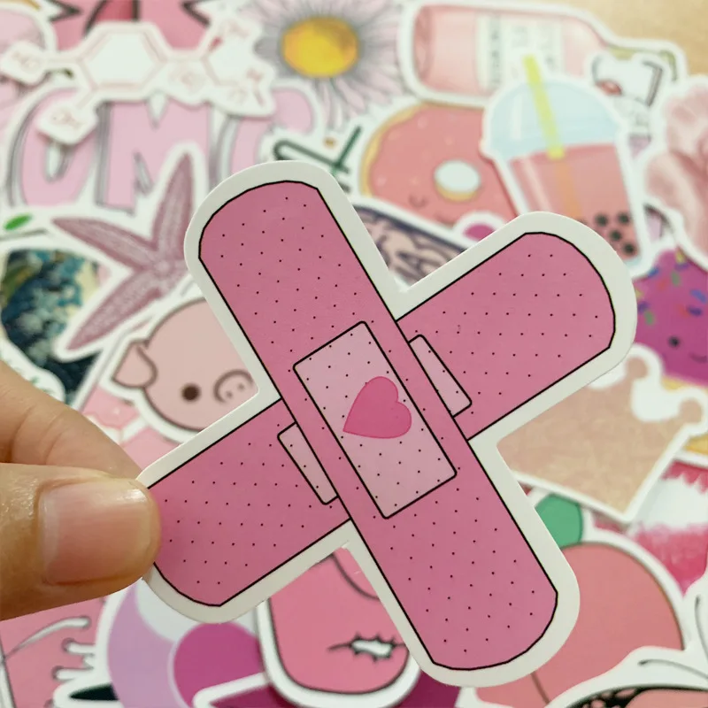 

50PCS Skateboard Stickers Car Bike Decal Waterproof Graffiti Diy Luggage Motorcycles Phone Laptop Decoration Children's Toy